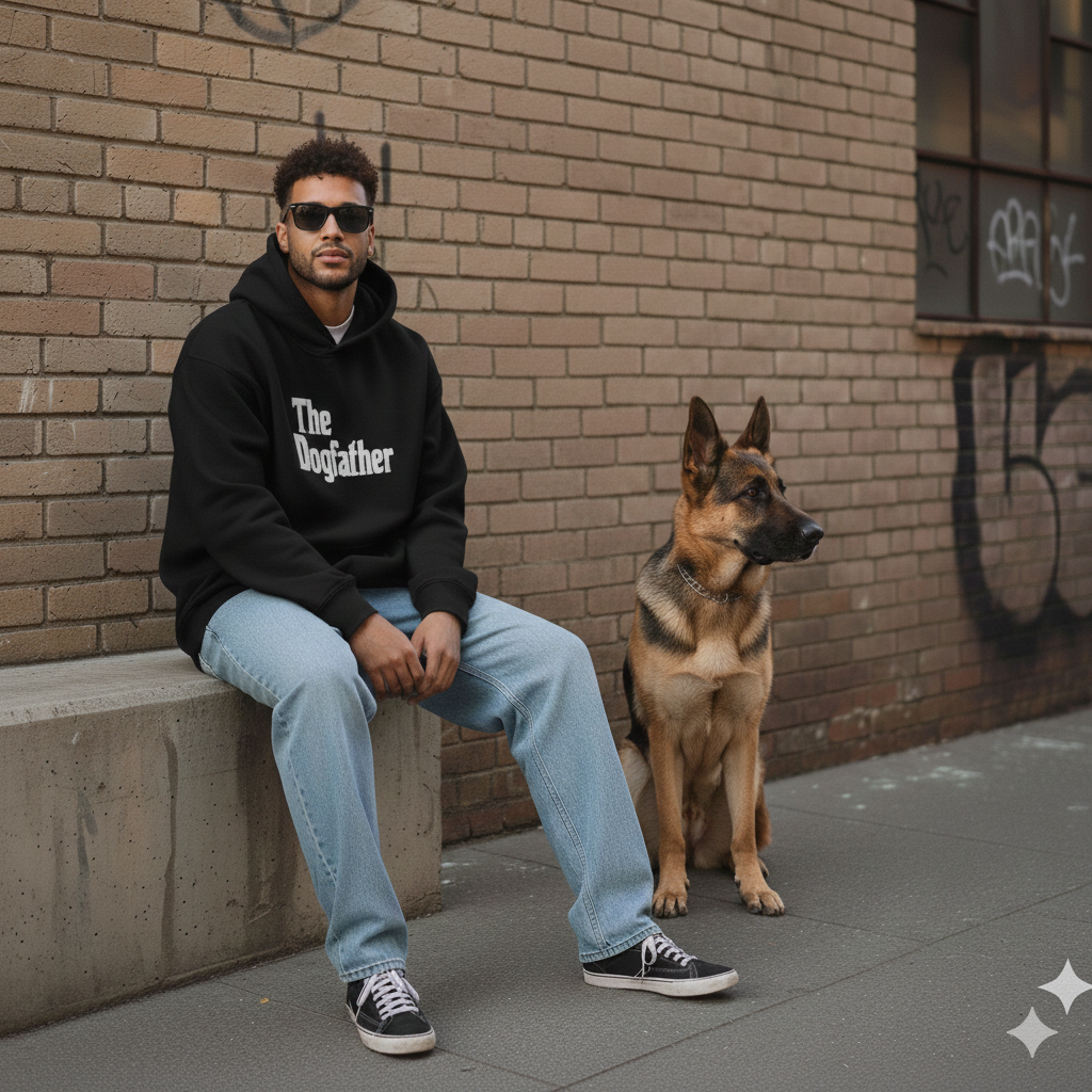 The Dogfather Oversized Hoodie